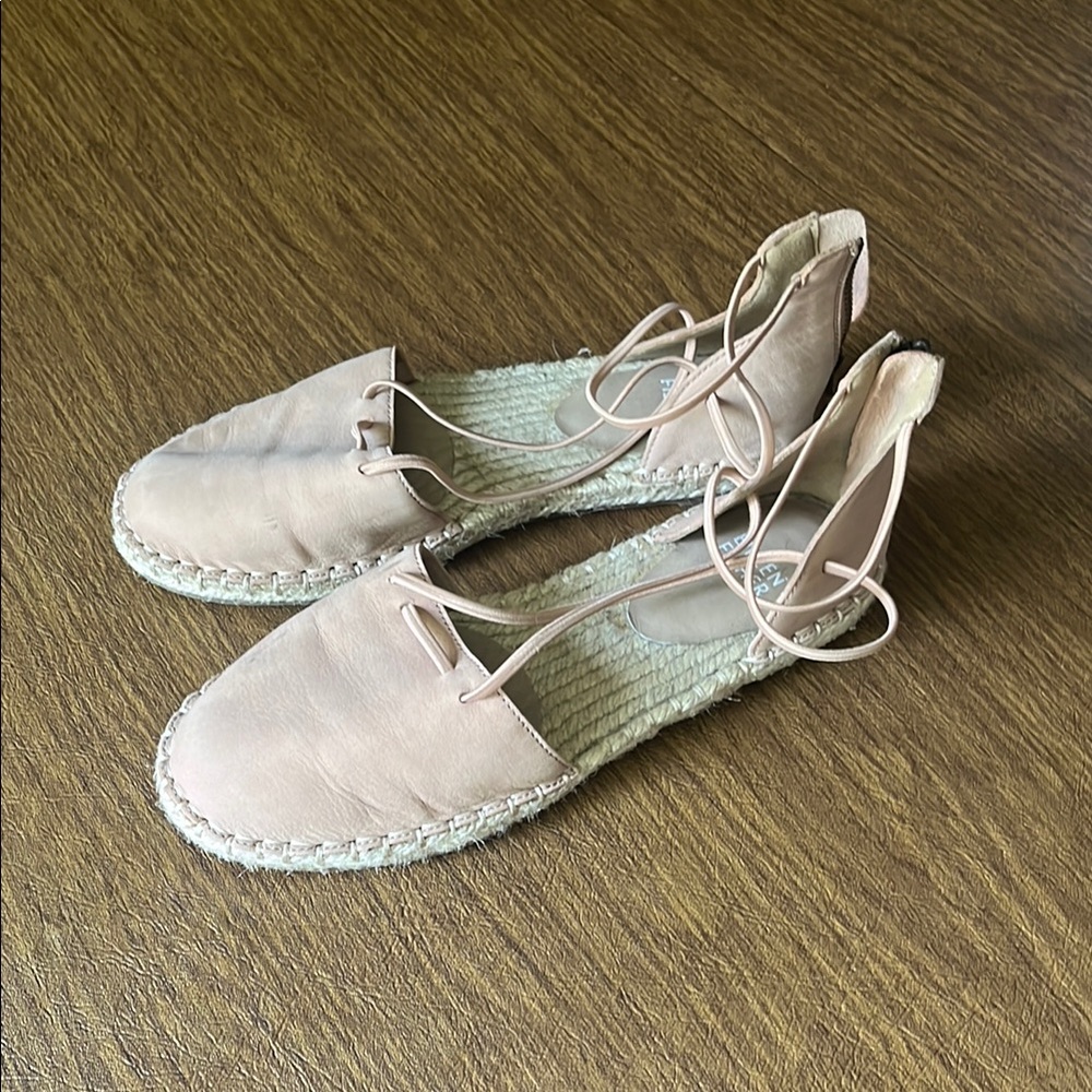 Eileen Fisher Tan Espadrilles with Suede Upper